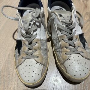 white golden goose sneaker